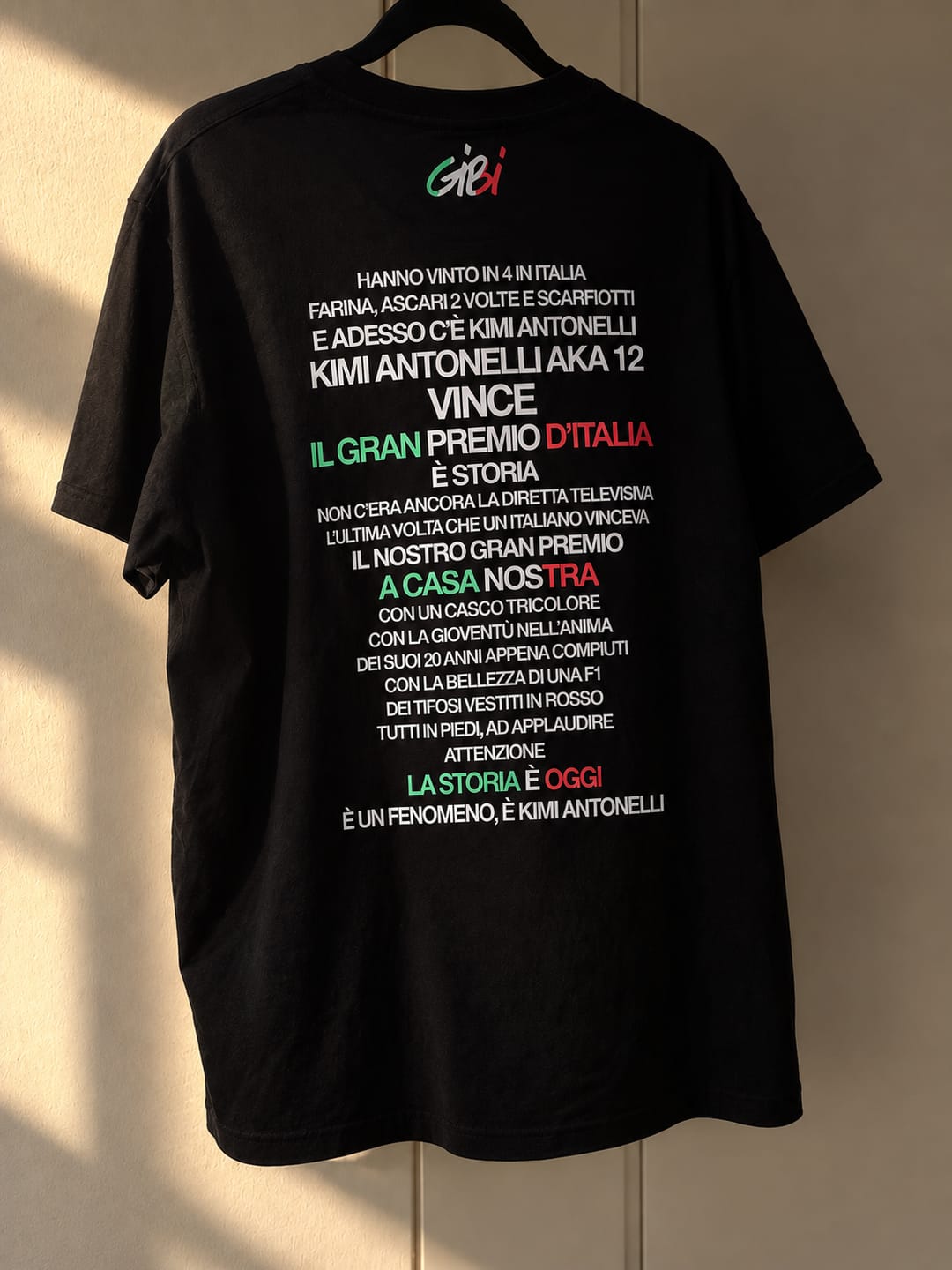 Customer photo review of T-Shirt A CASA NOSTRA