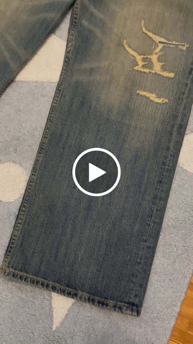 Customer video review of Scar Denim Sand Blue