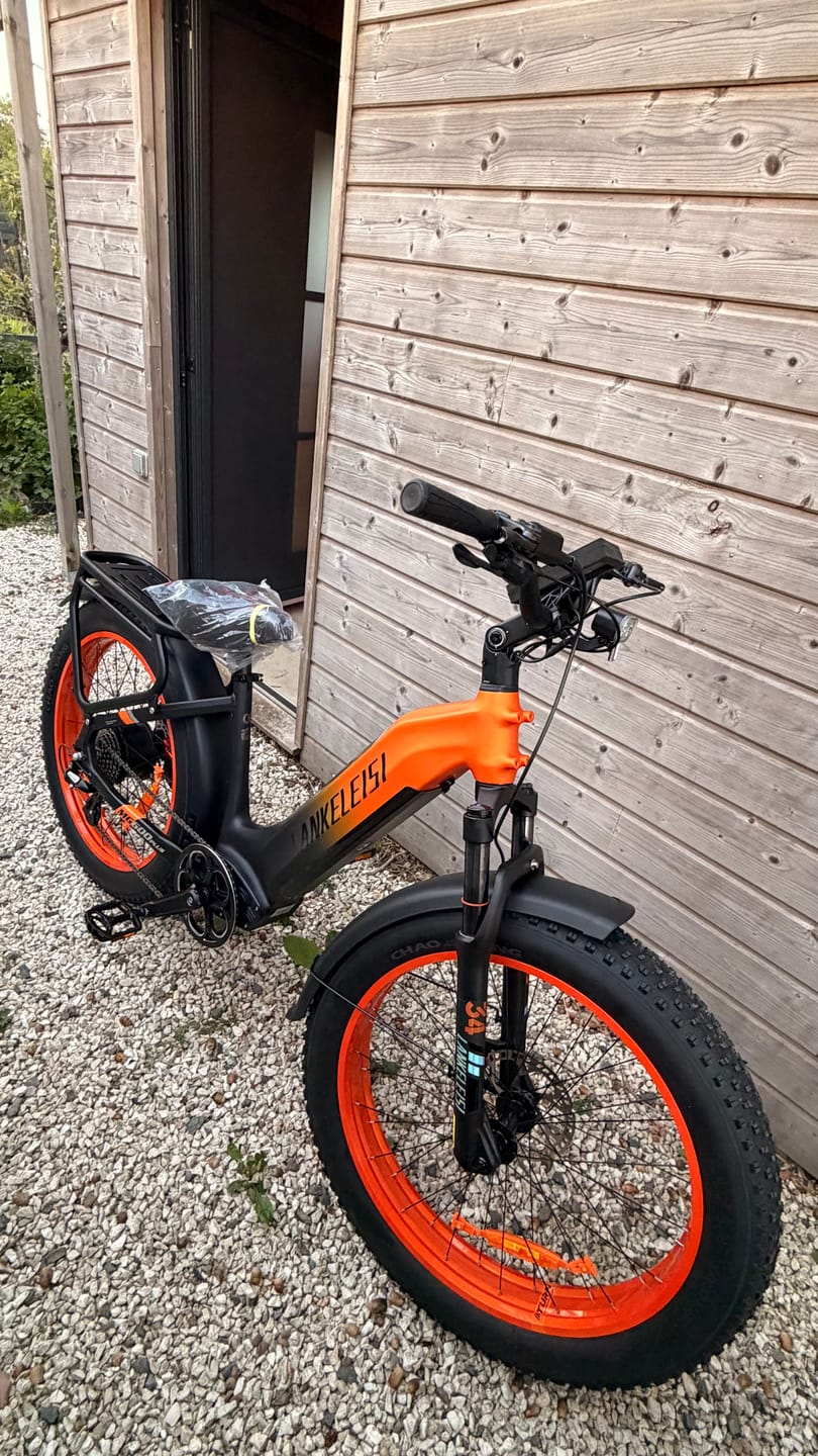 Customer photo review of Lankeleisi MG600 Plus 26" All-Terrain Fat E-Bike (960Wh)