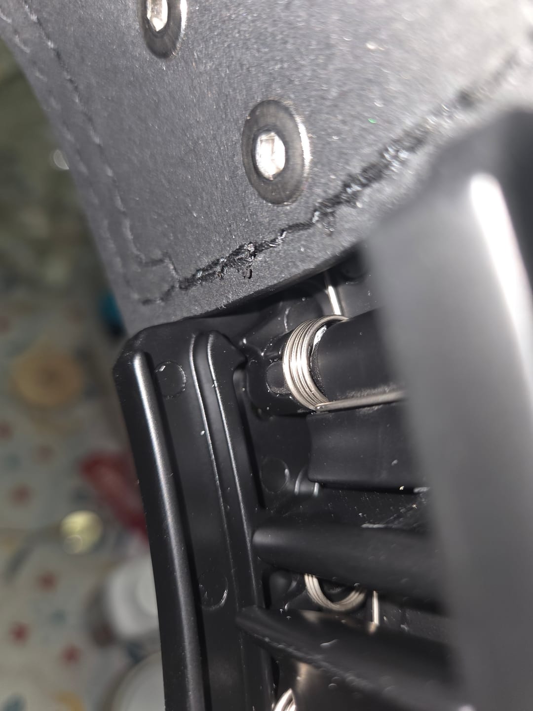 Customer photo review of Ratchet Belt V2 13mm - Black