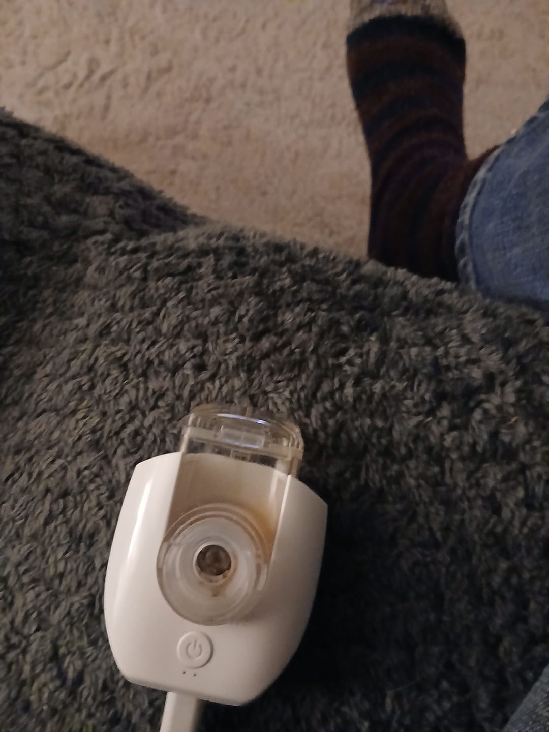 Customer photo review of Micro Mist Pro Portable Nebulizer