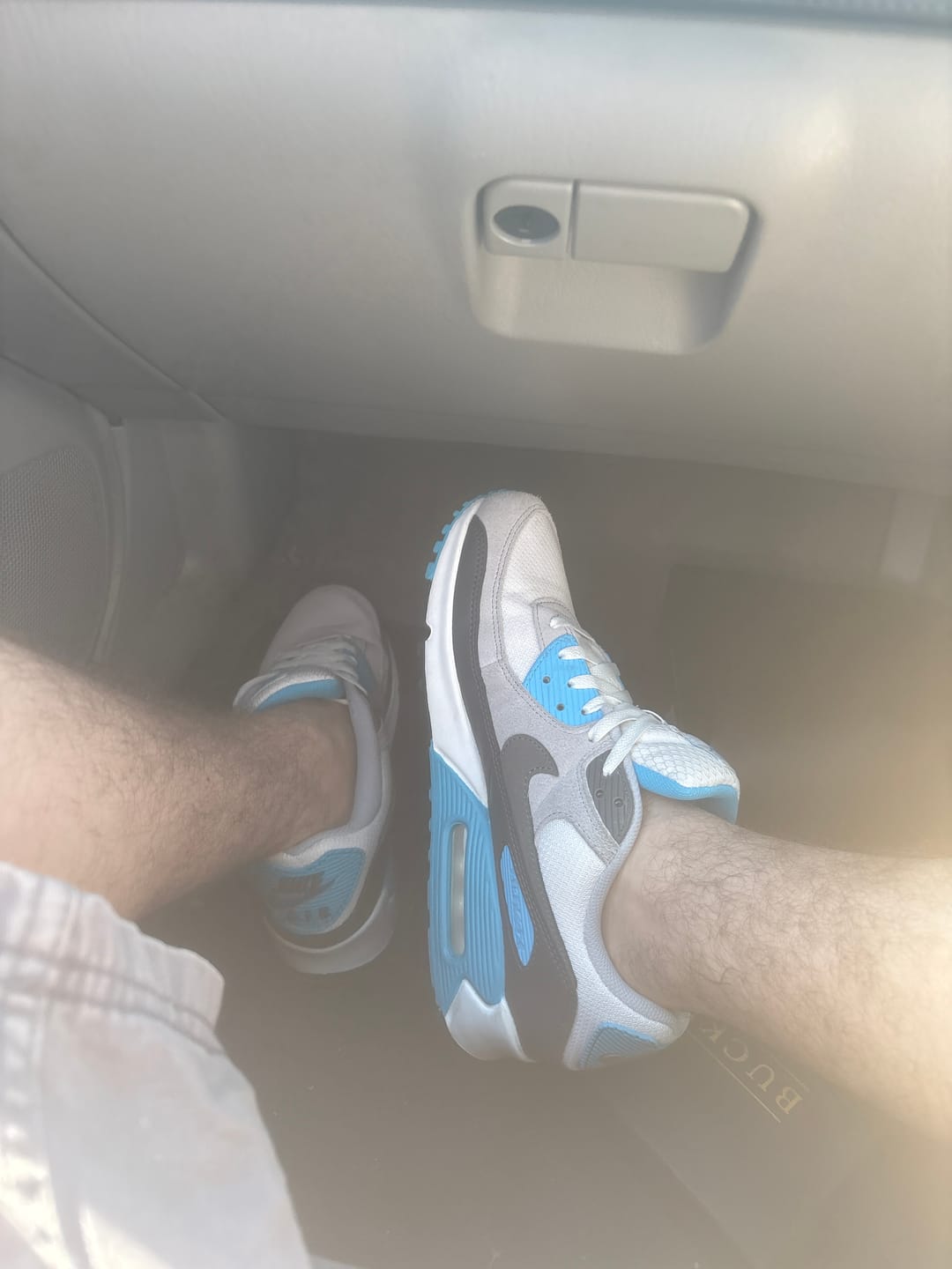 Customer photo review of Nike Air Max 90 'Blue Lightning' Men's