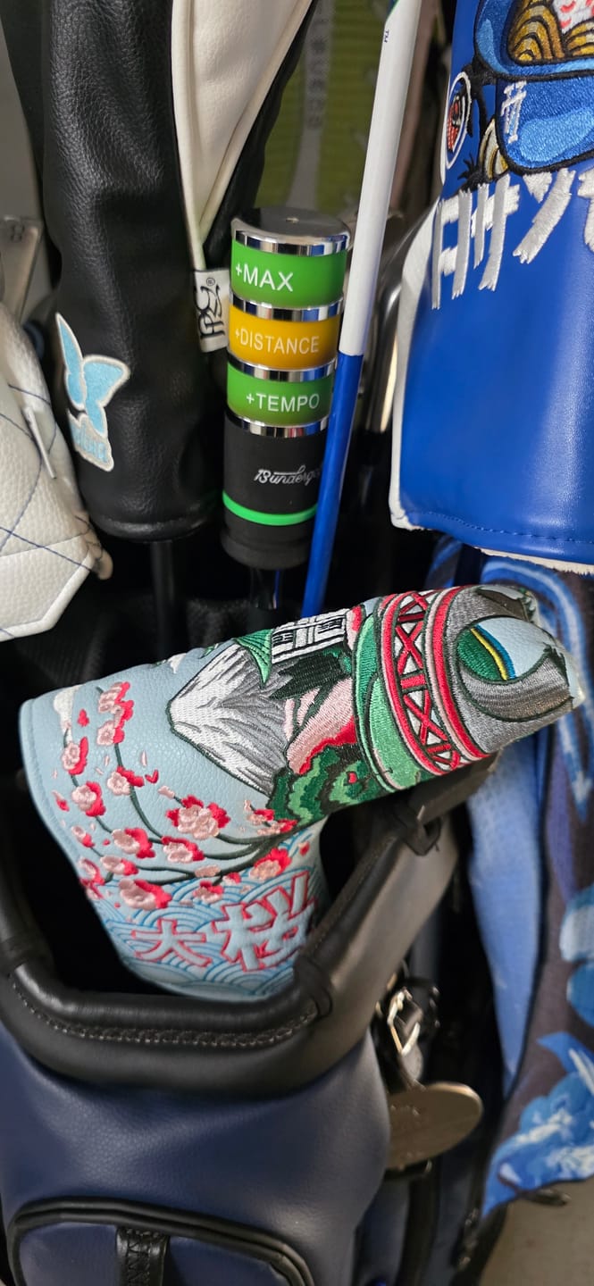 Customer photo review of Blossom Bell Putter Headcover
