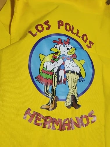 Customer photo review of Tablier Los Pollos Hermanos (Breaking Bad)