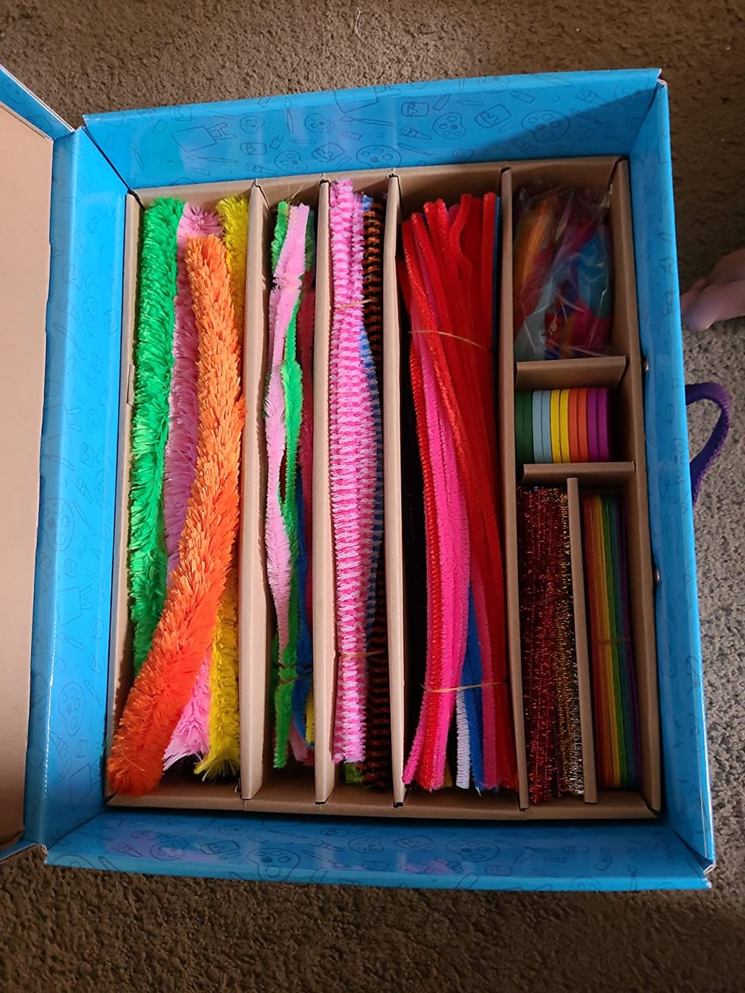 Customer photo review of Deluxe Craft Chest
