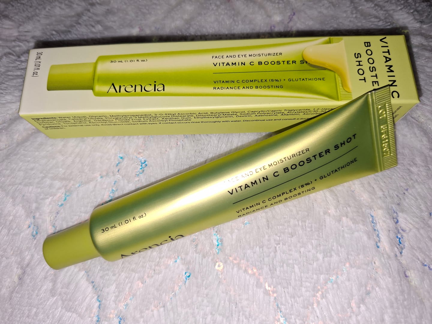 Customer photo review of Vitamin C Booster Shot