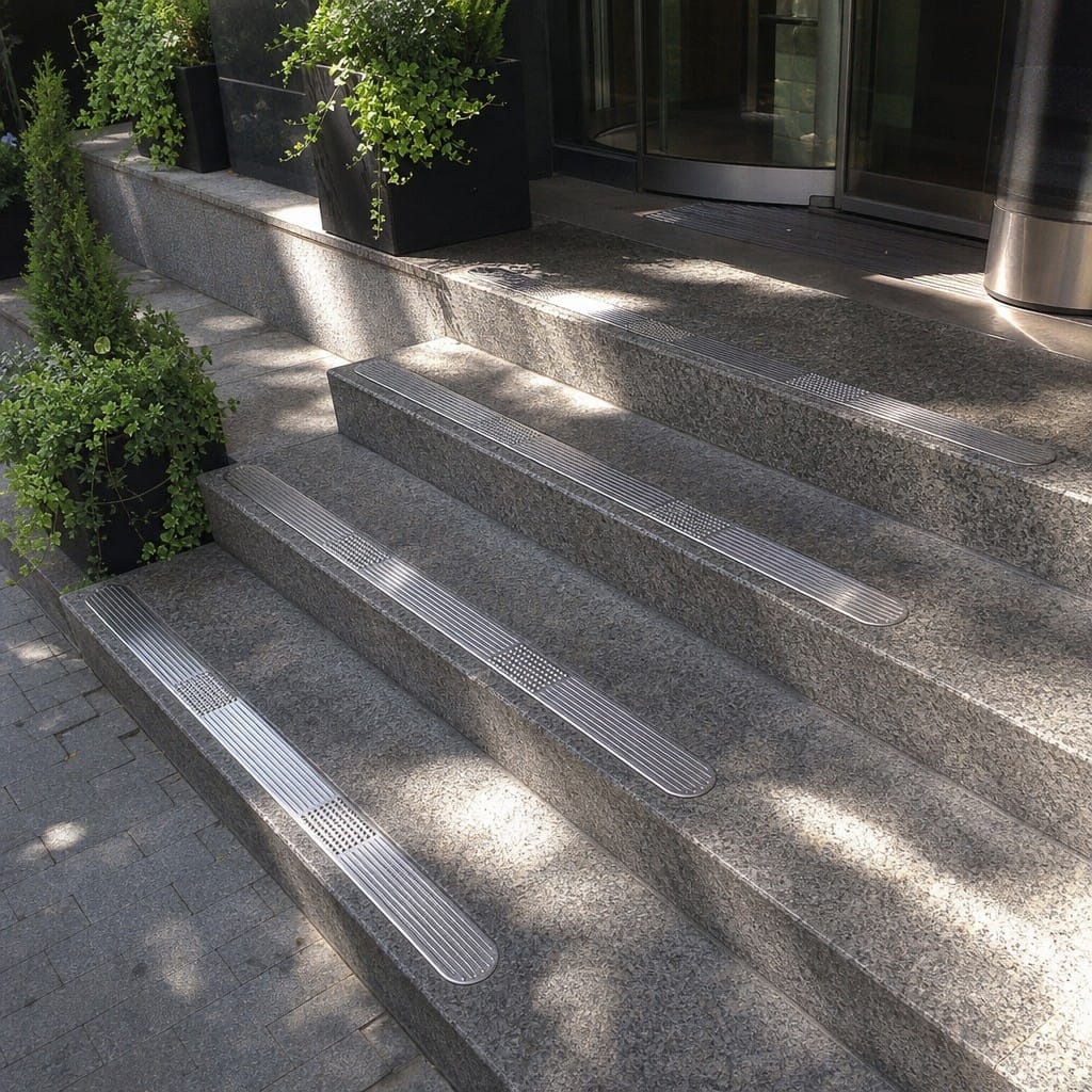 Customer photo review of 316 Stainless Steel Tactiles DDA Compliant Safety
