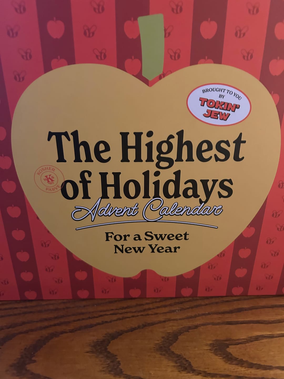 Customer photo review of The Highest of Holidays Advent Calendar