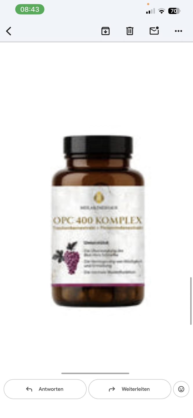Customer photo review of Vitamin B-Komplex hochdosiert Kapseln