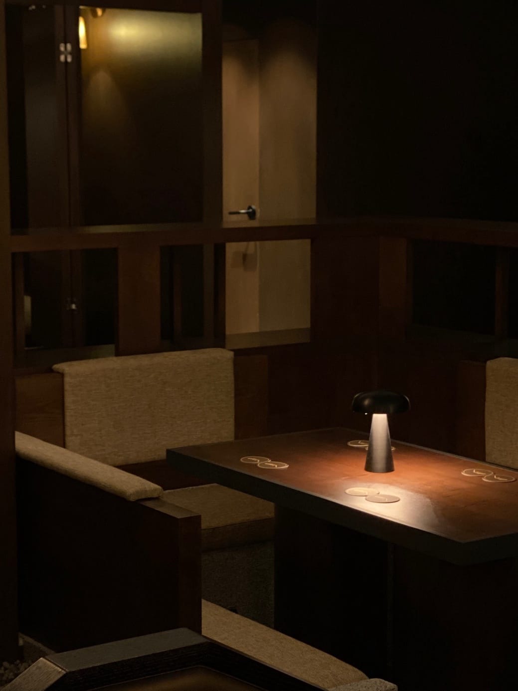 Customer photo review of Battery Table Lamp