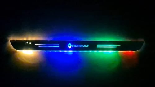 Customer photo review of 2er-Pack LED Einstiegsleisten fürs Auto
