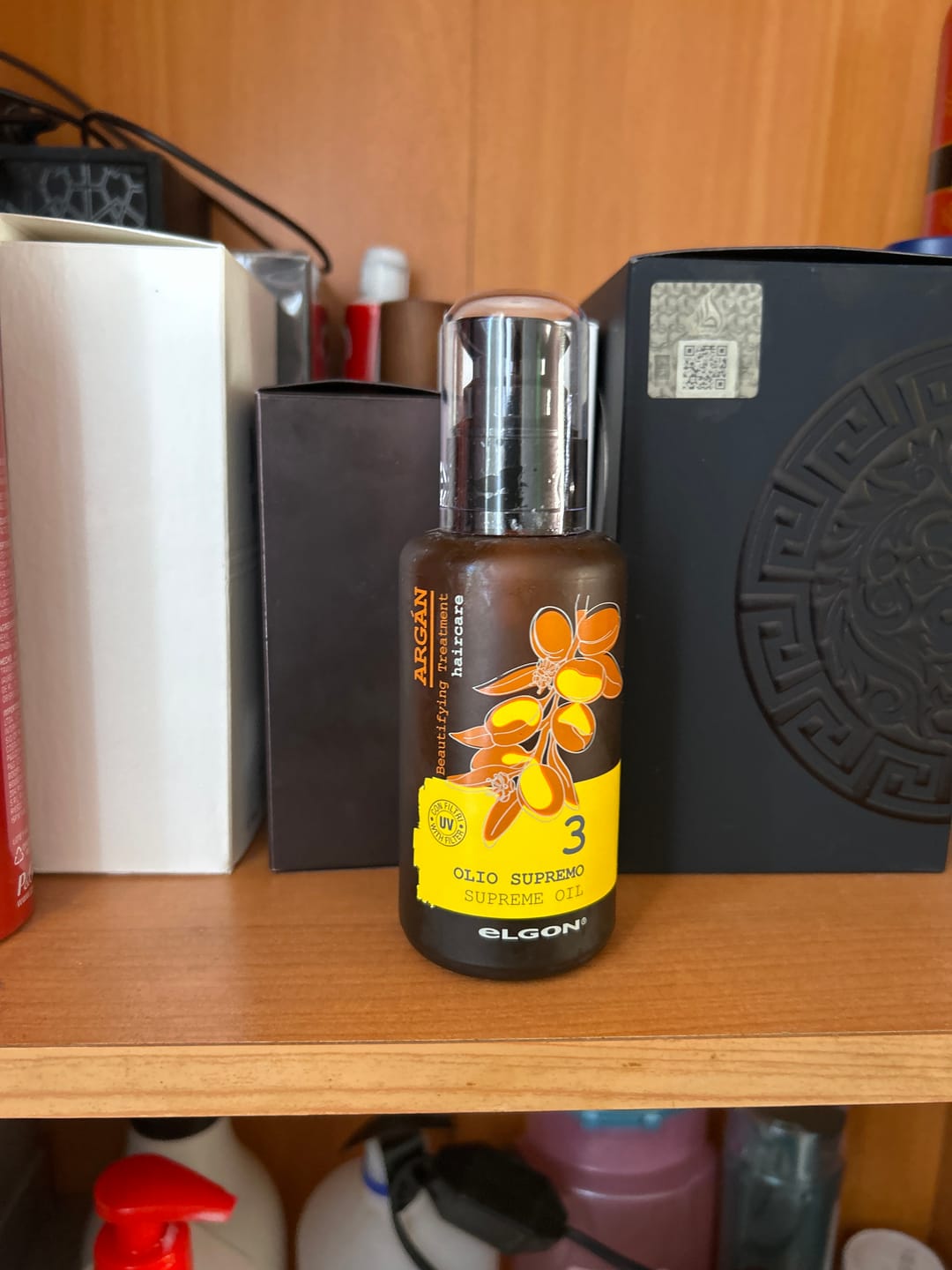 Customer photo review of Óleo Nutritivo Argán Supremo 3 Elgon 100ml