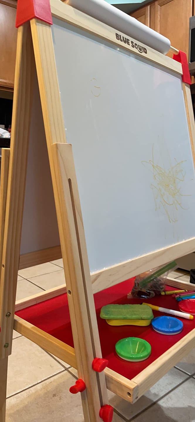 Customer photo review of Art Easel with 100+ Accessories