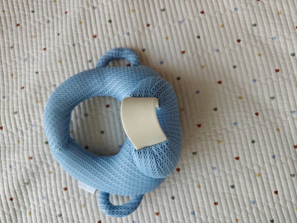 Customer photo review of Hands Free Baby Bottle Holder