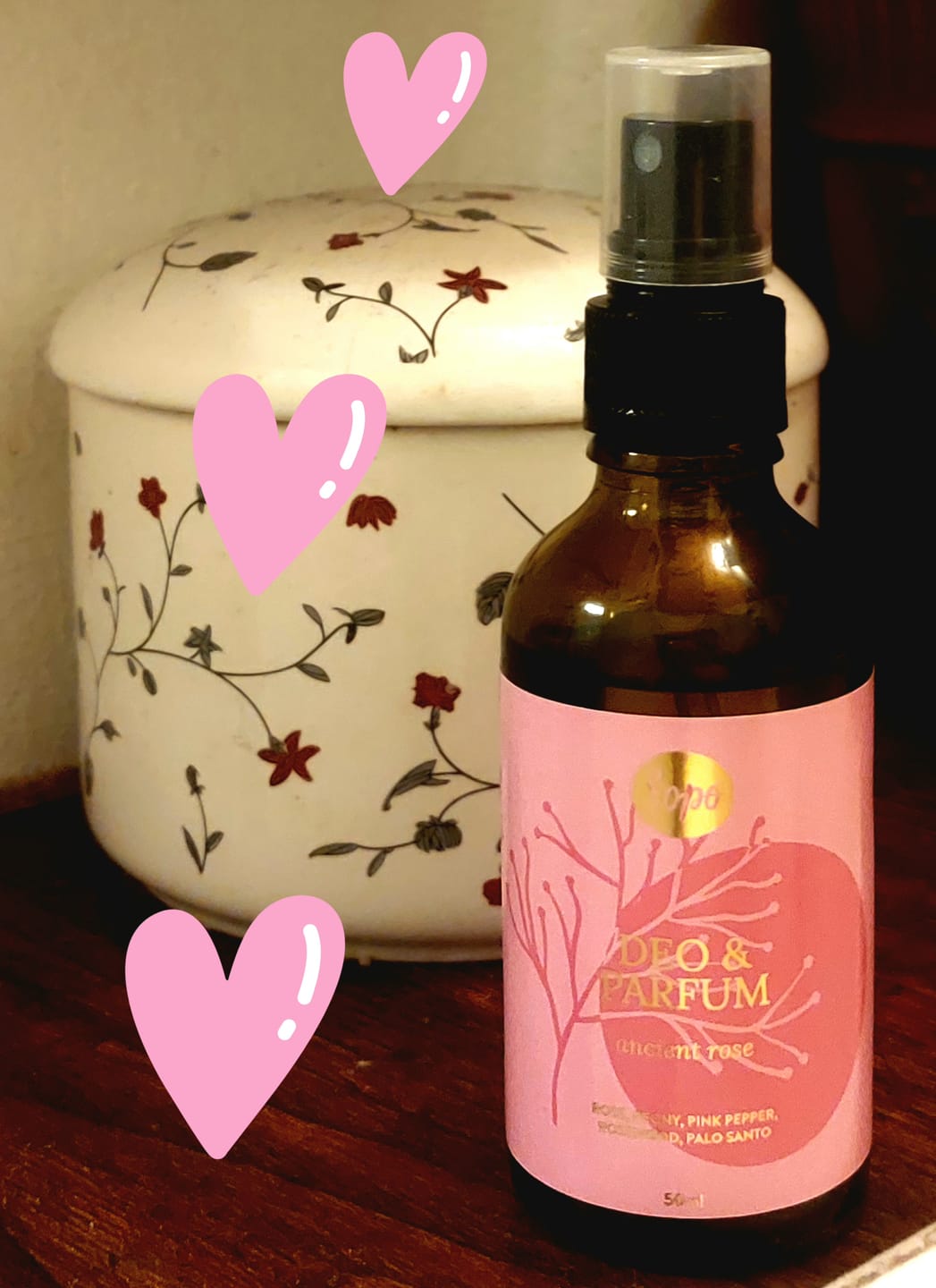 Customer photo review of Deo & Parfum - Ancient Rose