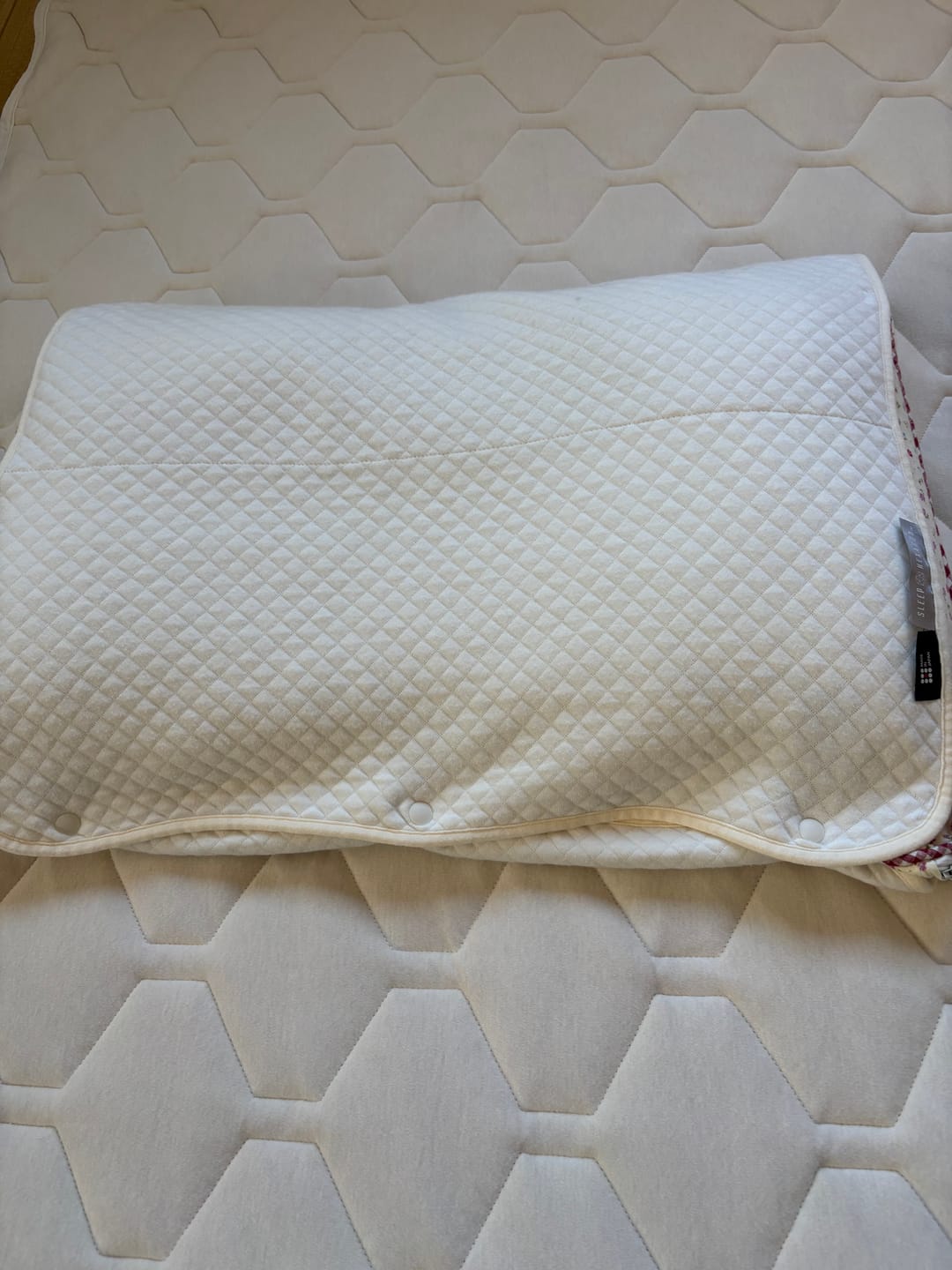 Customer photo review of SLEEP HEXAGON　ホルミシス枕カバー