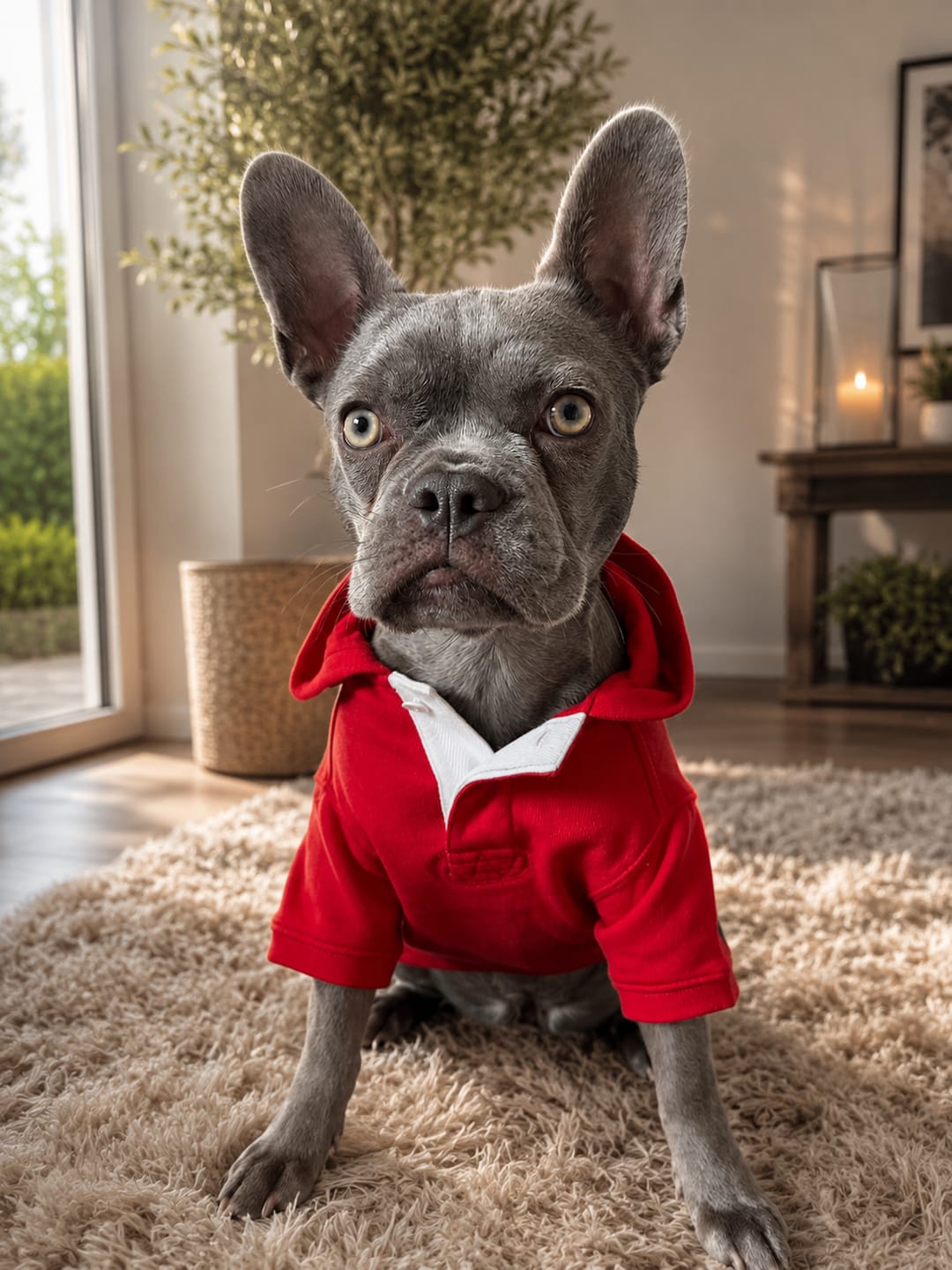 Customer photo review of Polo Ralph Lauren Big-Pony Fleece Dog Hoodie