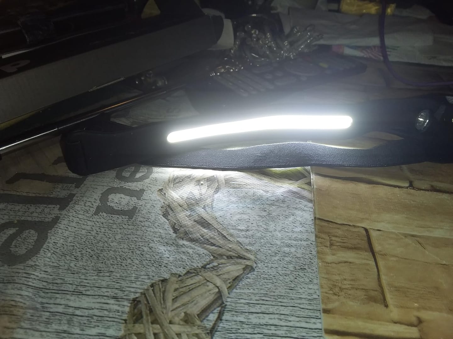 Customer photo review of Adventure Light — Lampe Frontale LED 230°