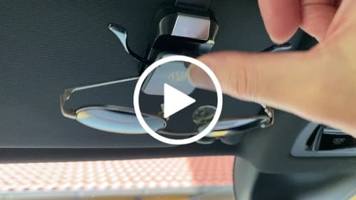 Customer photo review of Multifunktionaler Clip und Halter für Auto-Brillen