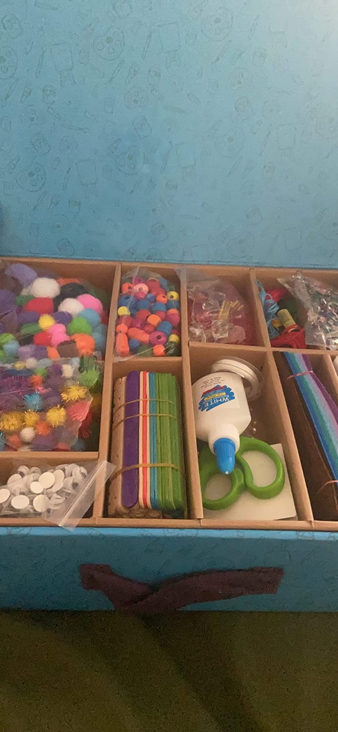 Customer photo review of Deluxe Craft Chest
