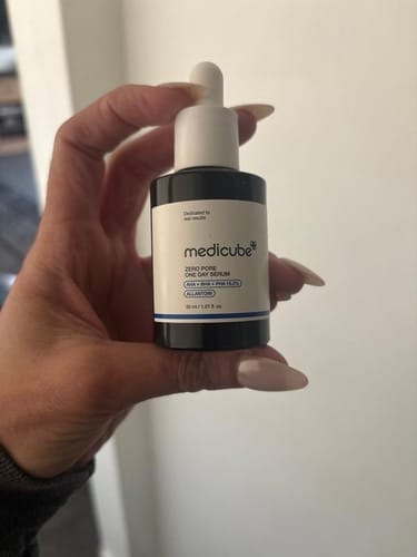 Customer photo review of Zero Pore One-day Serum