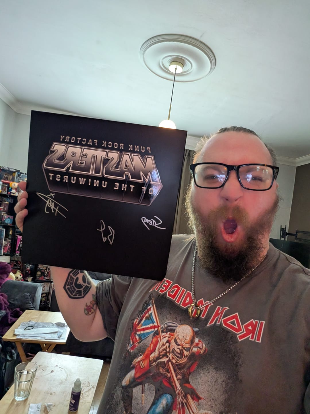 Customer photo review of Masters of the Uniwurst 2026 12" Vinyl - 2 Variants