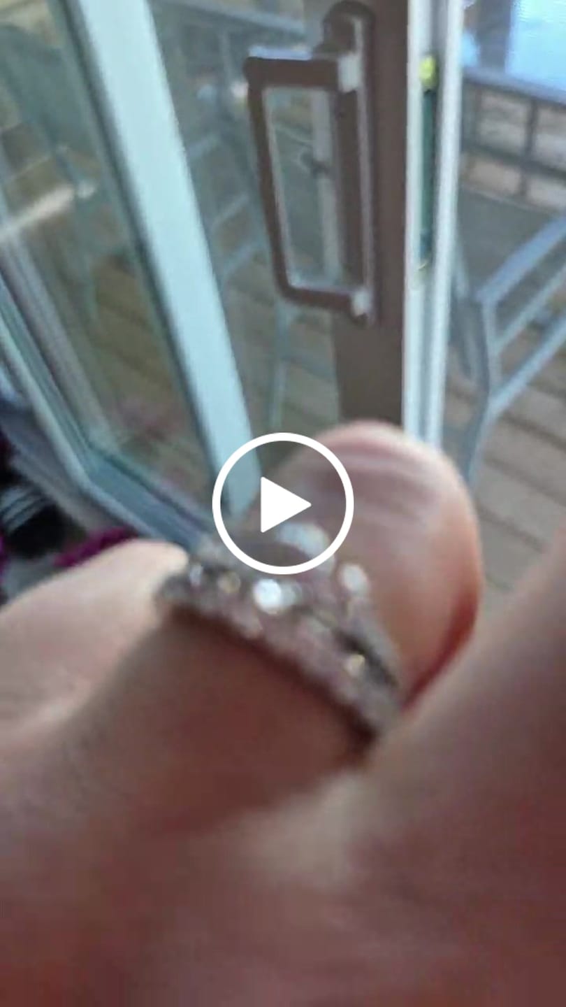 Customer video review of Round Trinity Ring