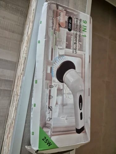 Customer photo review of Electric Cleaning Brush Multi-Functional 9-in-1 Dual-Use Brush For Home Use