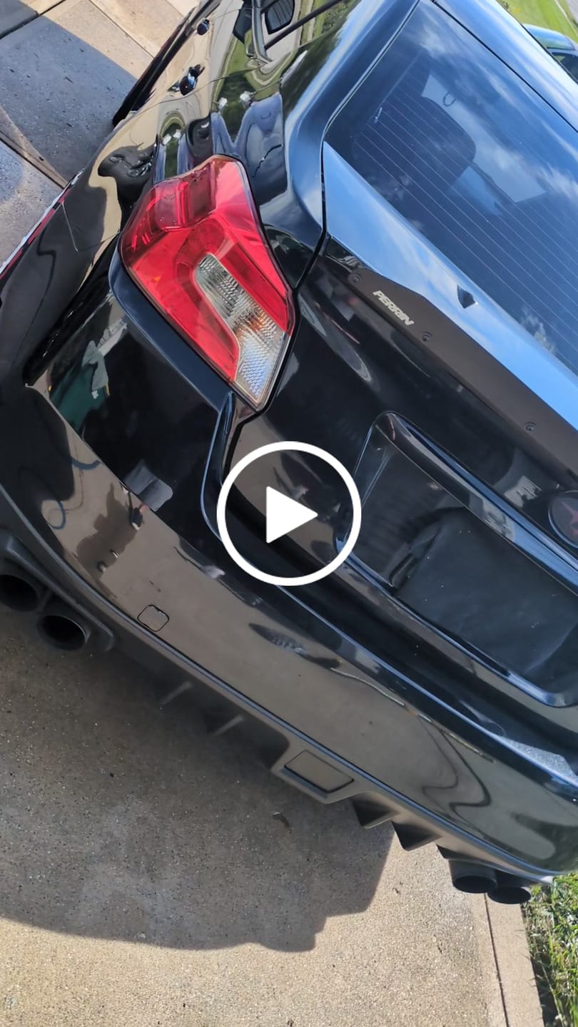 Customer video review of Gurney Flap For 2015-2021 WRX/STI