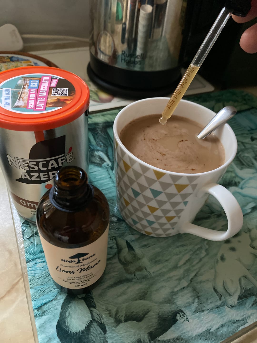 Customer photo review of Lion's Mane Mushroom Tincture