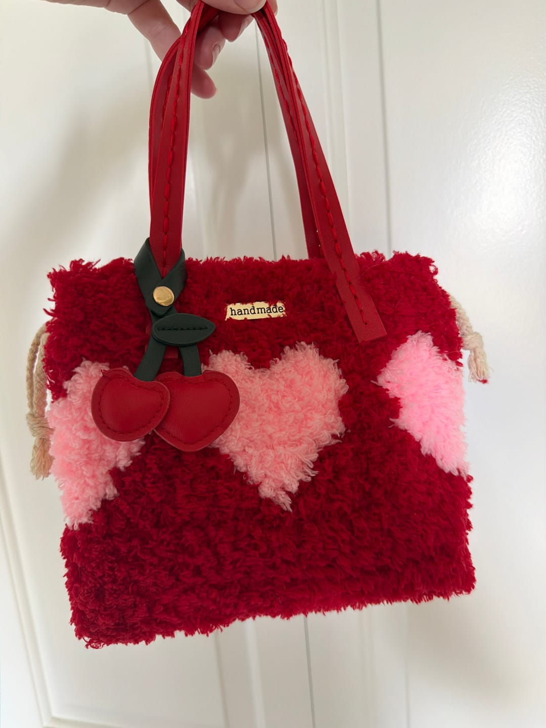 Customer photo review of RED HEARTBREAKER - Woven Tote Bag Kit