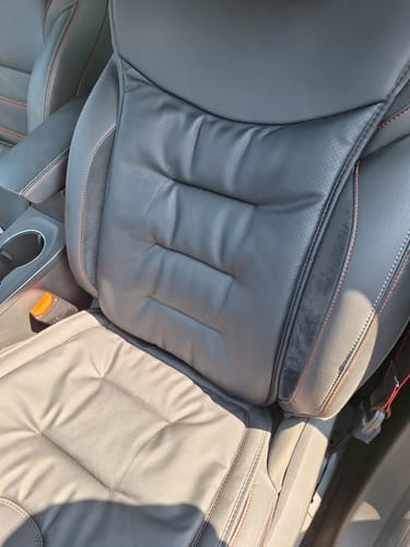 Customer photo review of Devano - Individuelles Autositzkissen