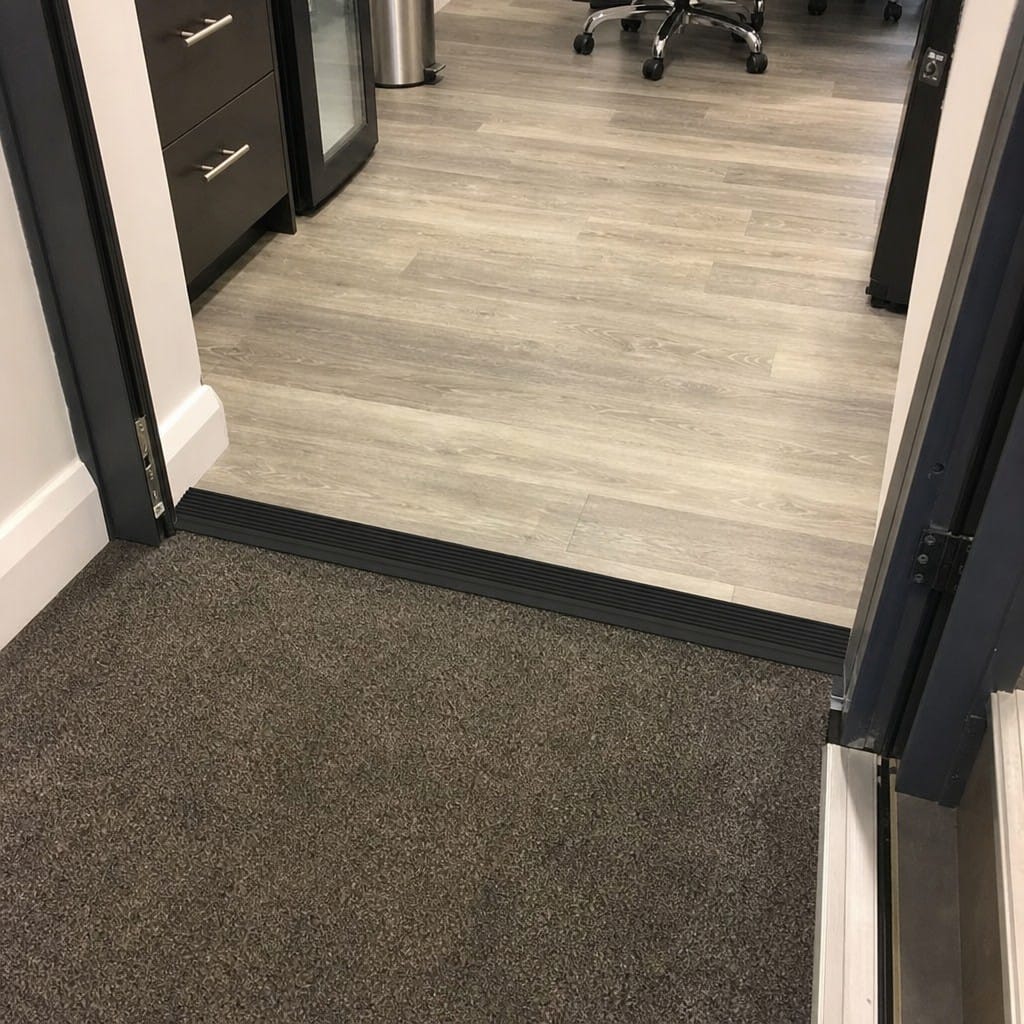 Customer photo review of Commercial Aluminium Naptrim 40mm 5mm Gauge 8 Finishes