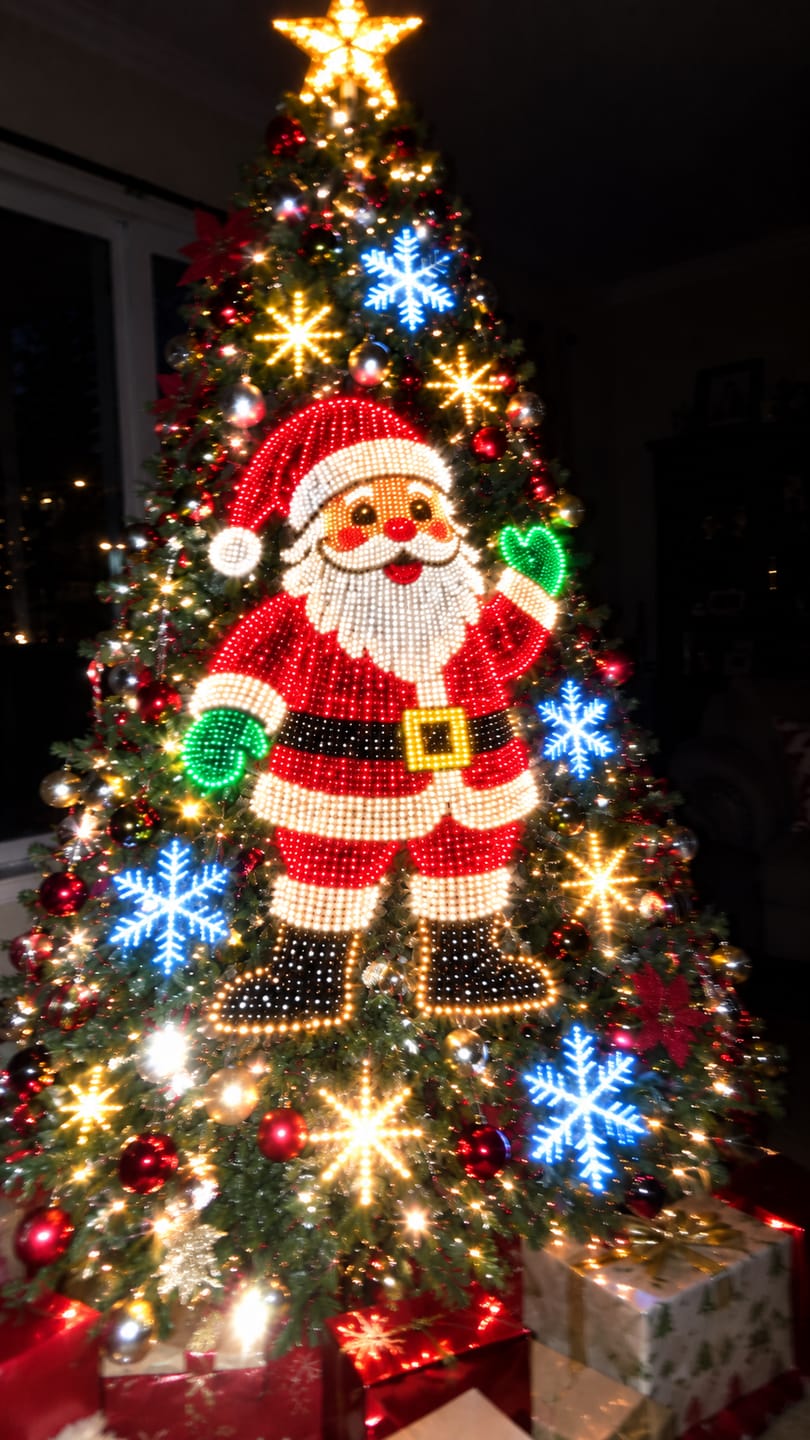 Customer photo review of Luces LED Navideñas Inteligentes
