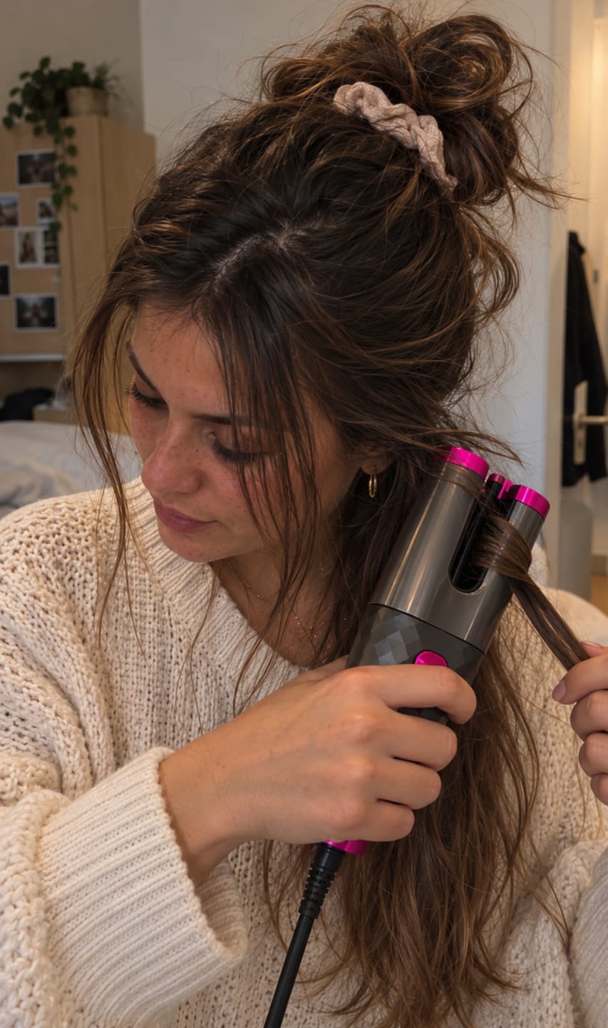 Customer photo review of Rizador Inteligente Inalámbrico Ioniqhair™ Ultra Q9