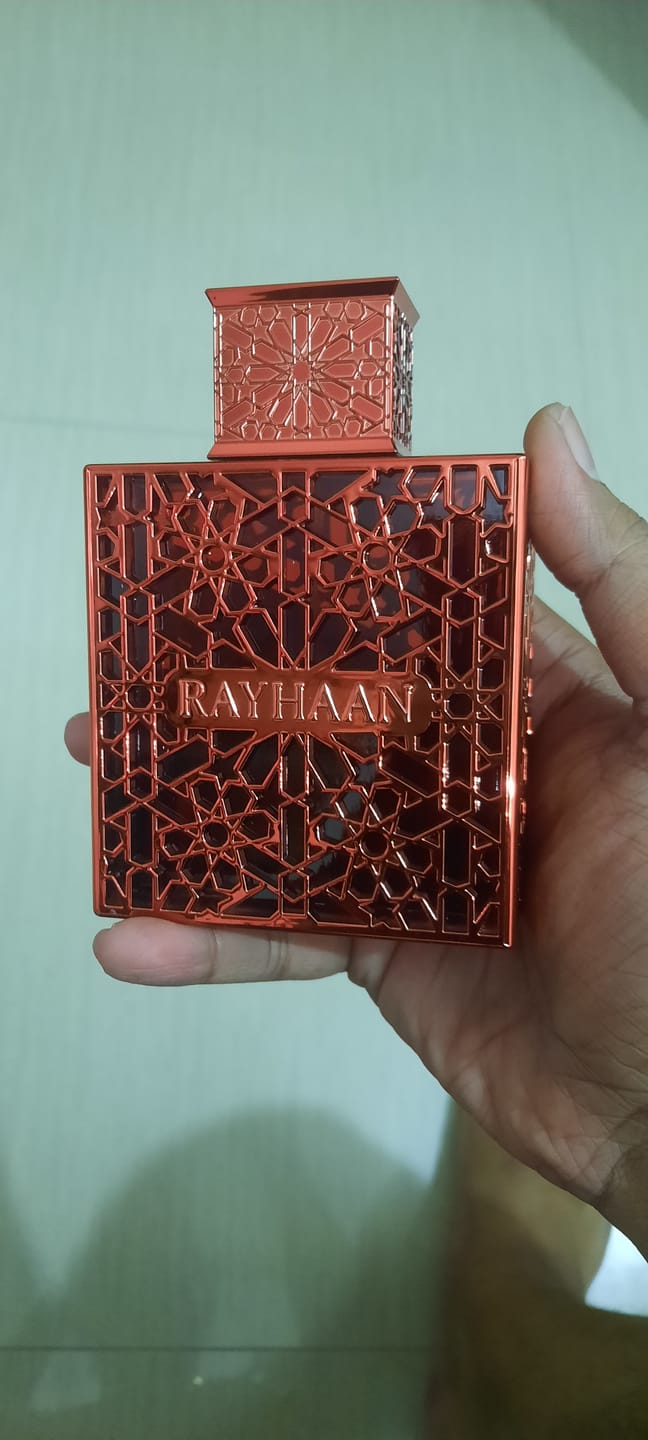 Customer photo review of Rayhaan Crimson Eau De Parfum For Unisex