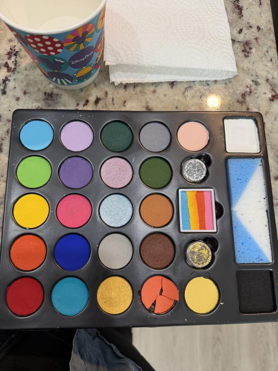 Customer photo review of Ultimate Party Pack - Face Paint for Kids