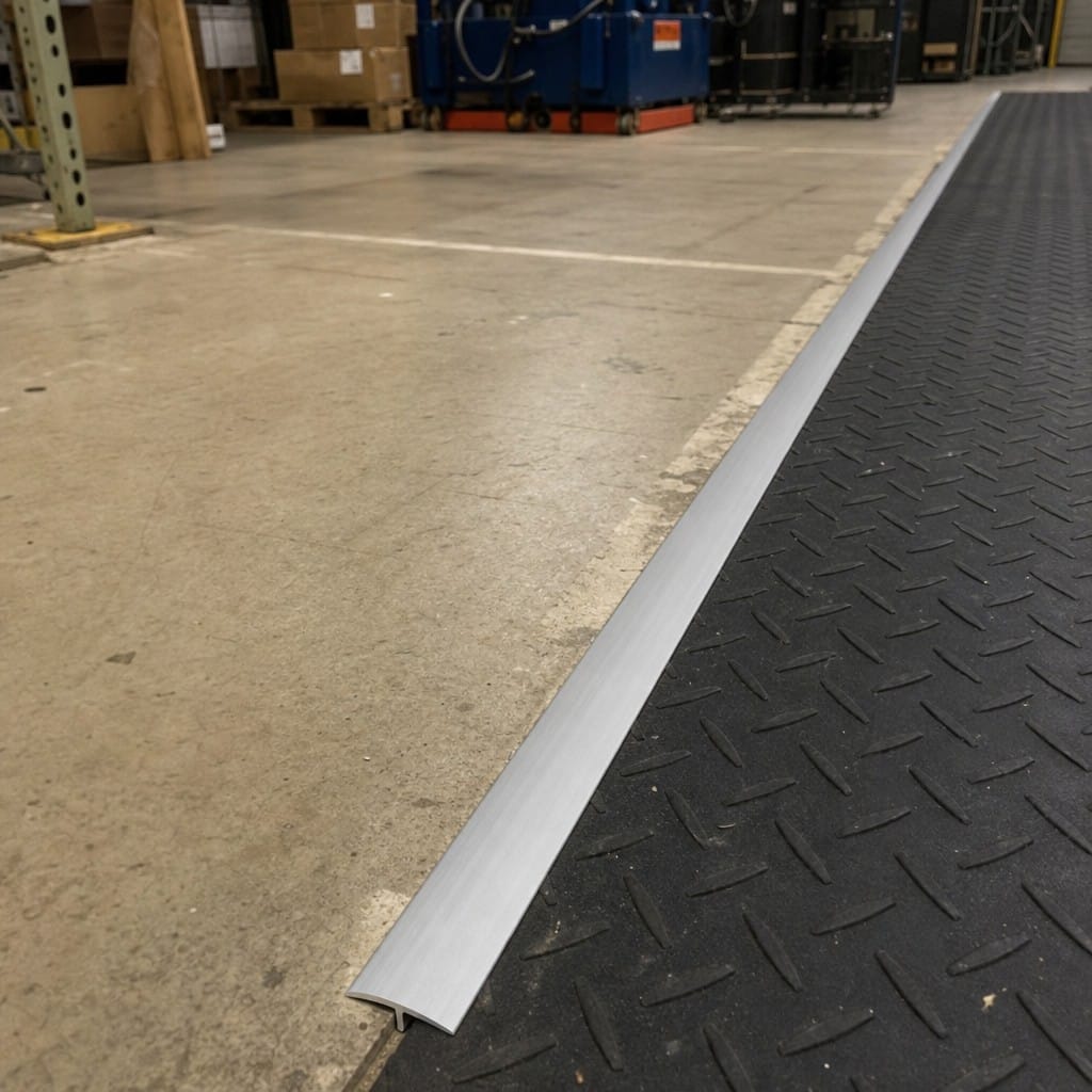 Customer photo review of Aluminium T Profile Strip 14x8mm Anodised Floor Transitions - 2.5m