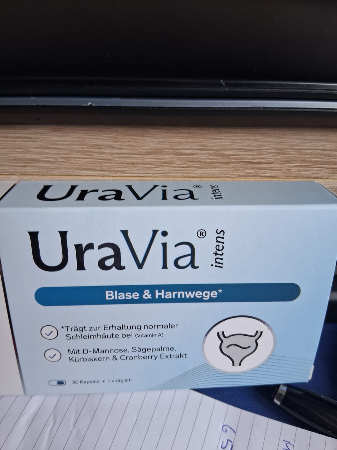 Customer photo review of UraVia® intens – Blase & Harnwege