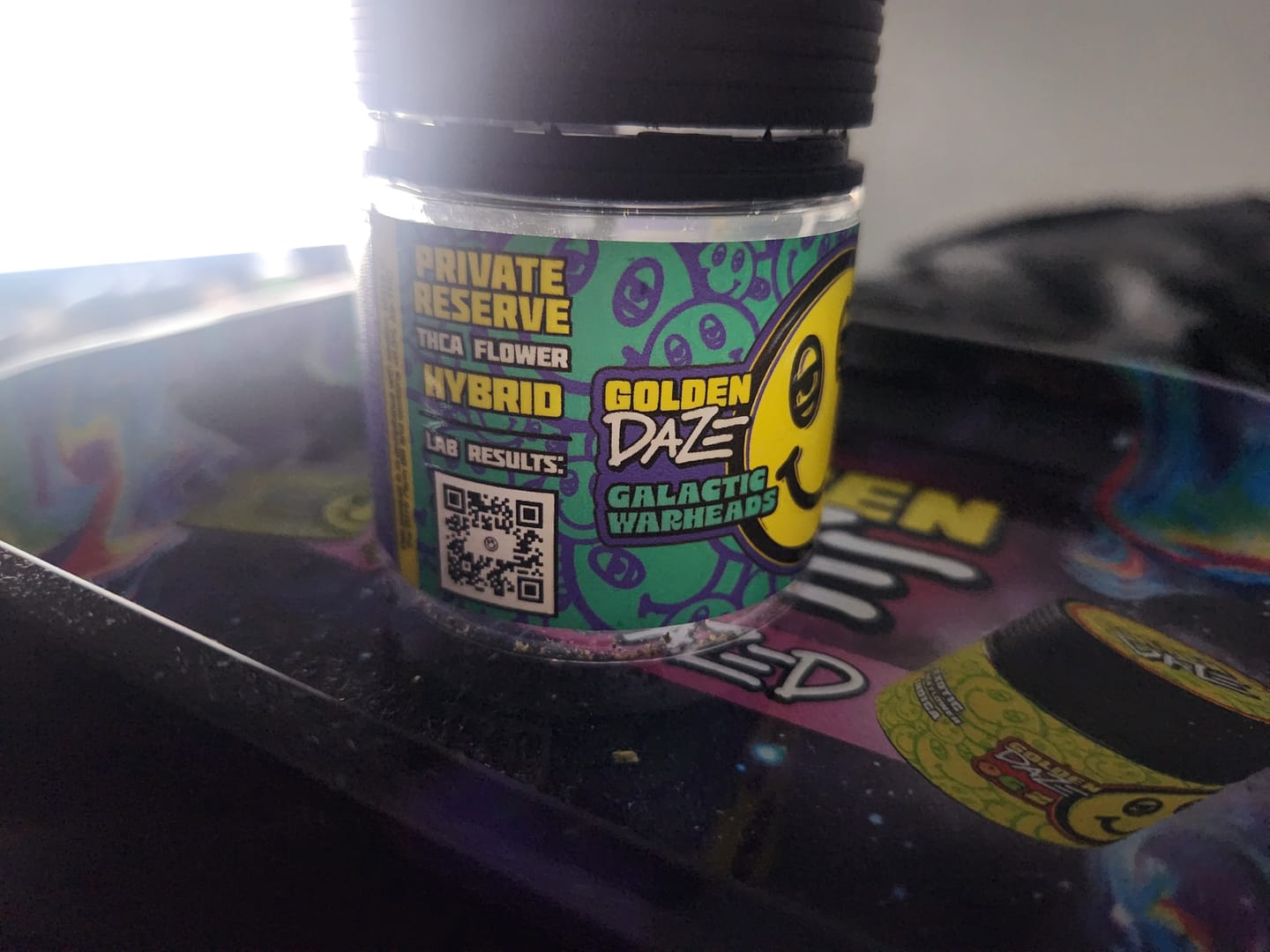 Customer photo review of Galactic Warheads • Flower Jar