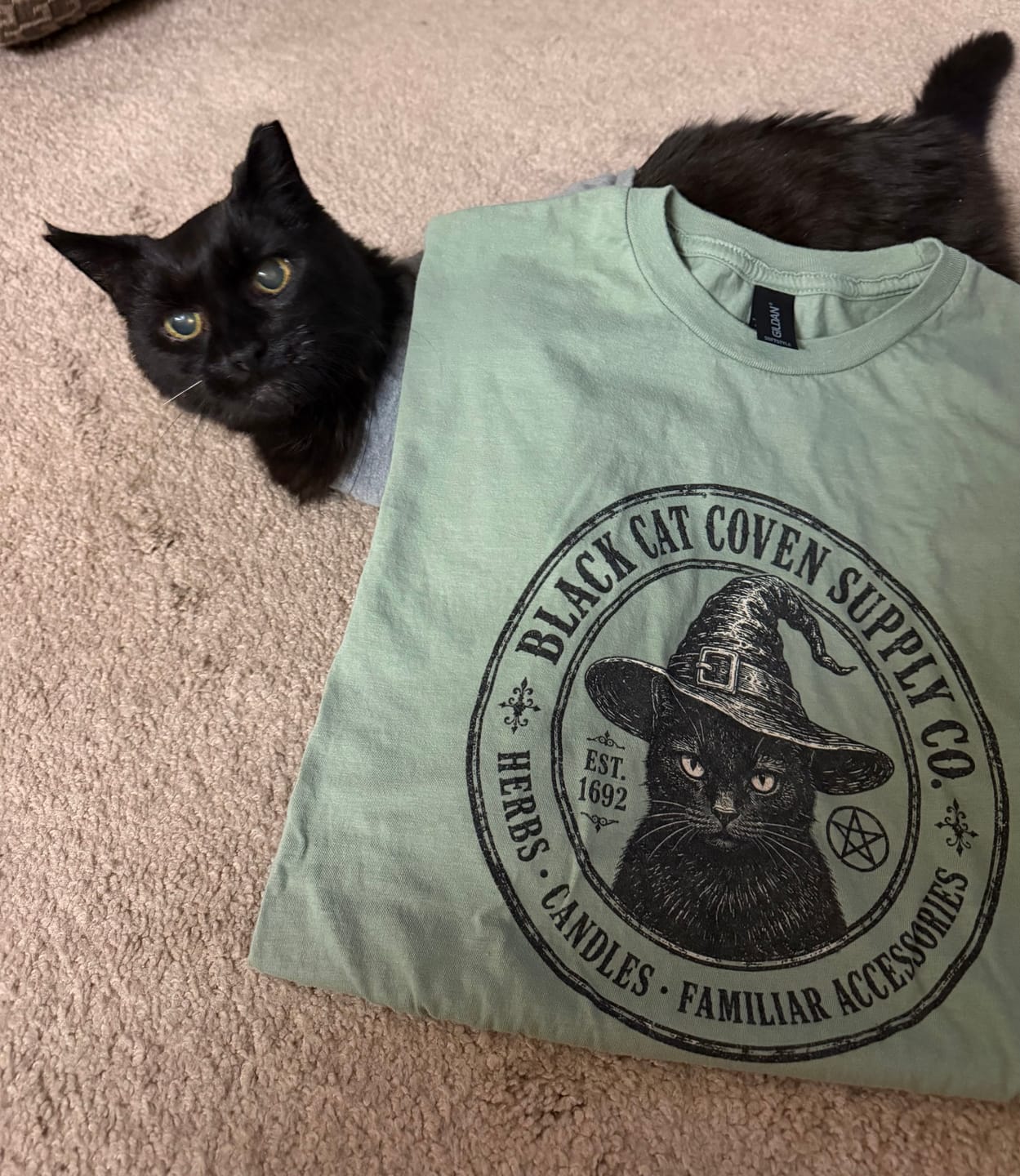 Customer photo review of BC Coven Supply Tee
