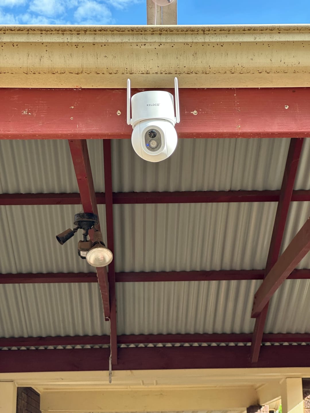 Customer photo review of KeldCo Solar Camera 3.0 128GB Perimeter Kit
