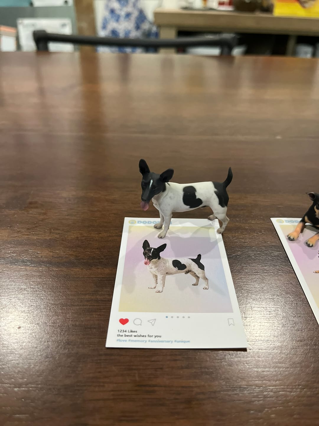 Customer photo review of DoDoWish Personalized 3D Figurine from Photo