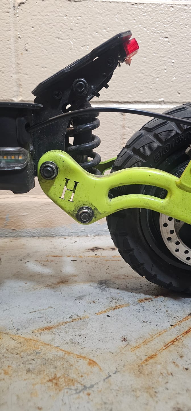 Customer photo review of Rear Fork Swing Arm For Mankeel MX-25 & MX-25 Pro