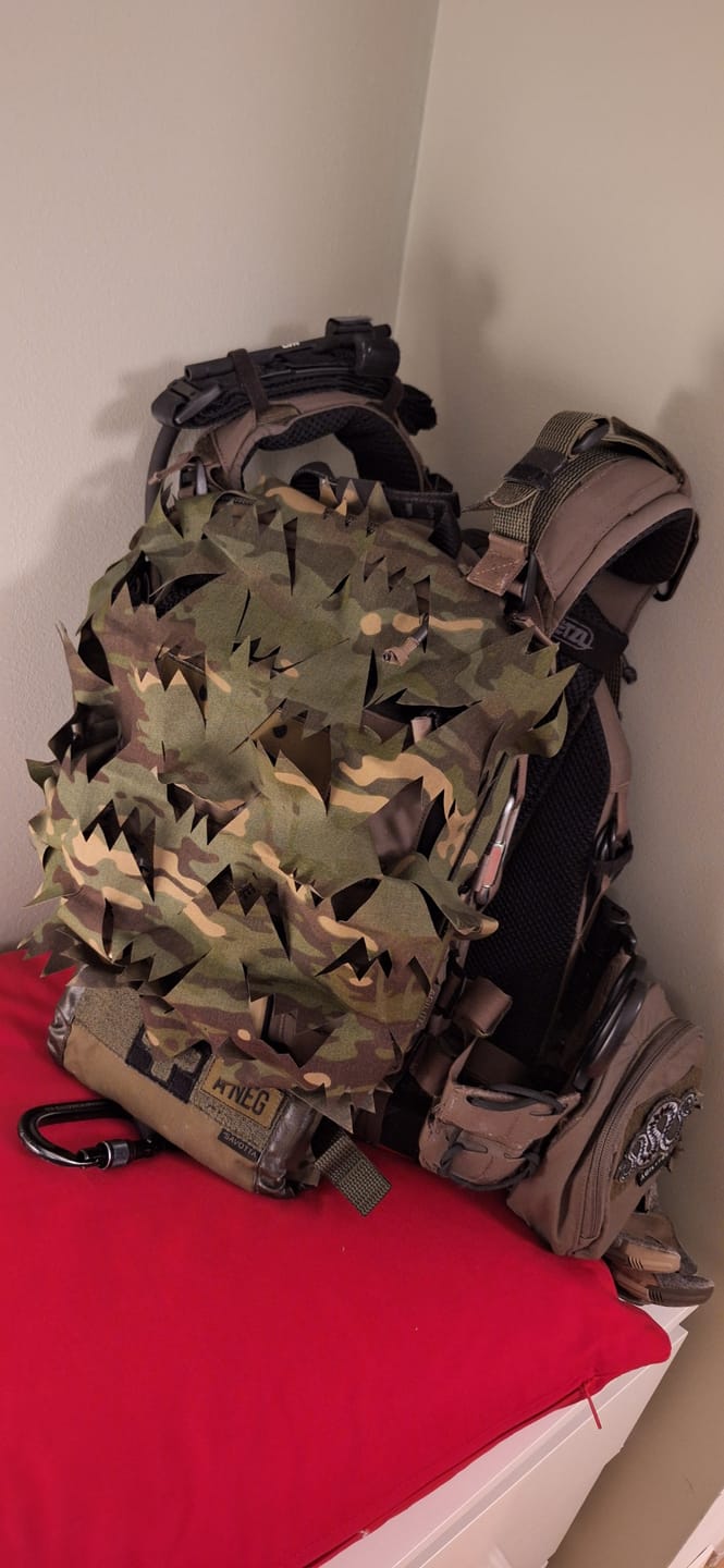 Customer photo review of Helmet camo scrim