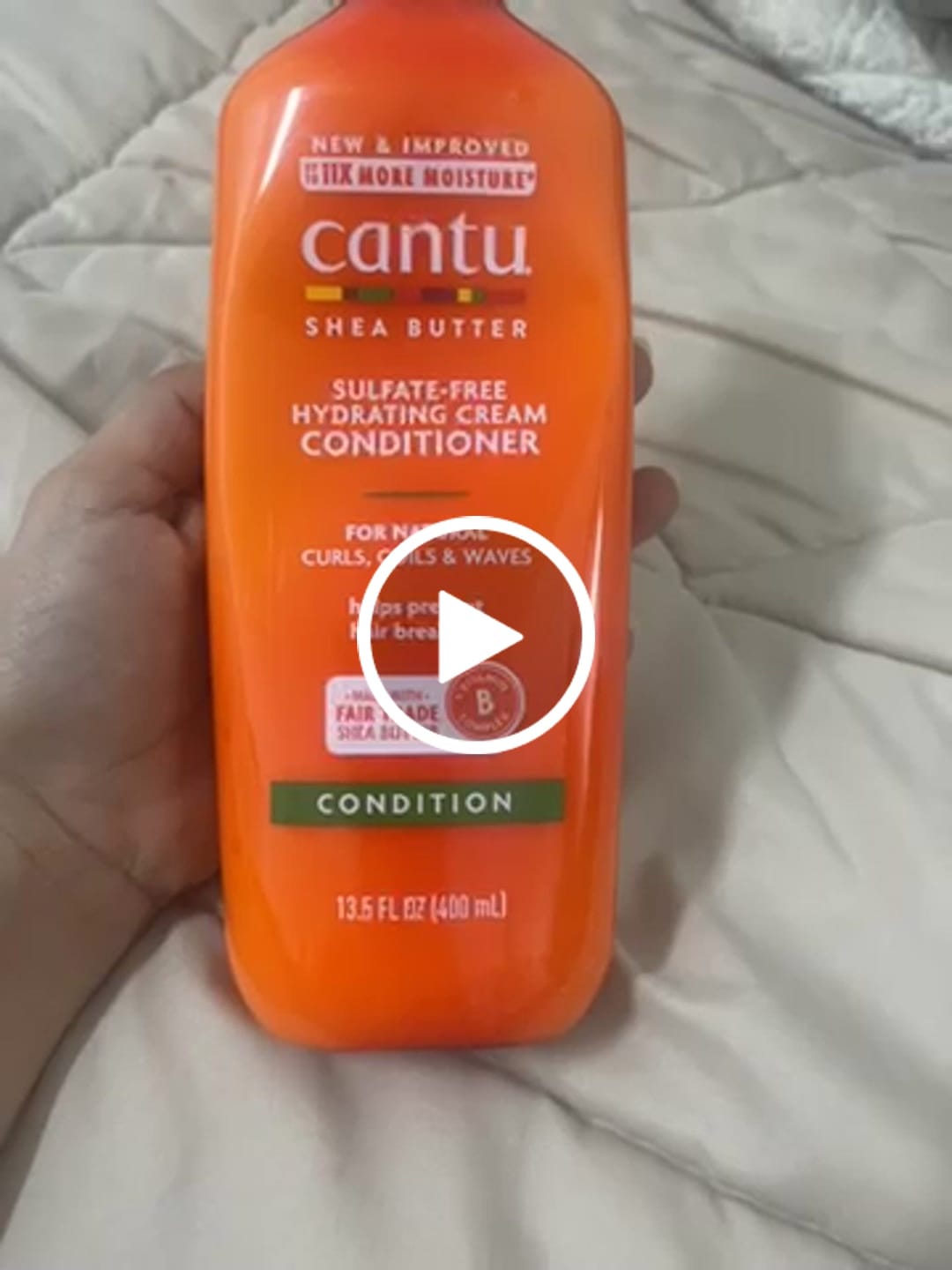 Customer video review of بلسم كانتو كريم مرطب - 400مل