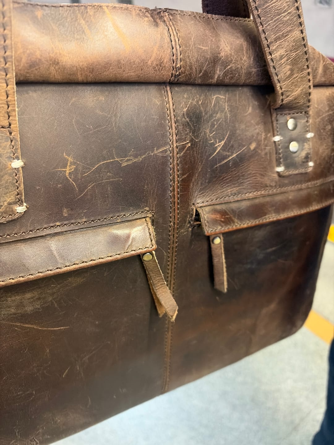Customer photo review of Peterson Briefcase