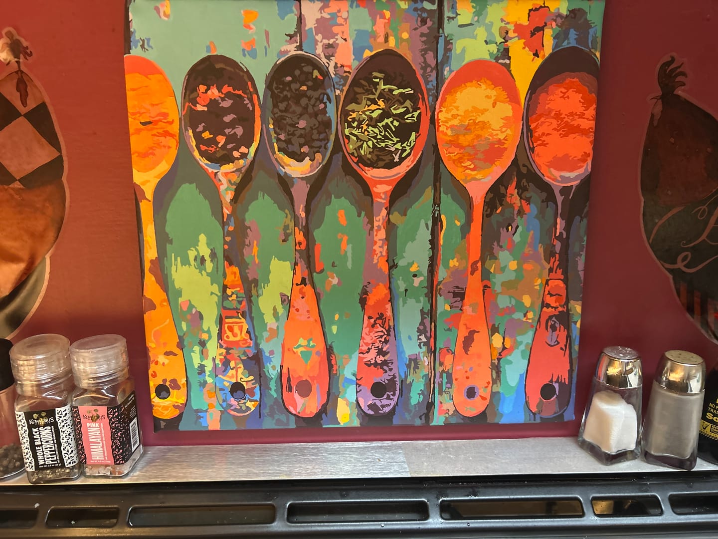 Customer photo review of Paint by Numbers - Spoon collection, spices