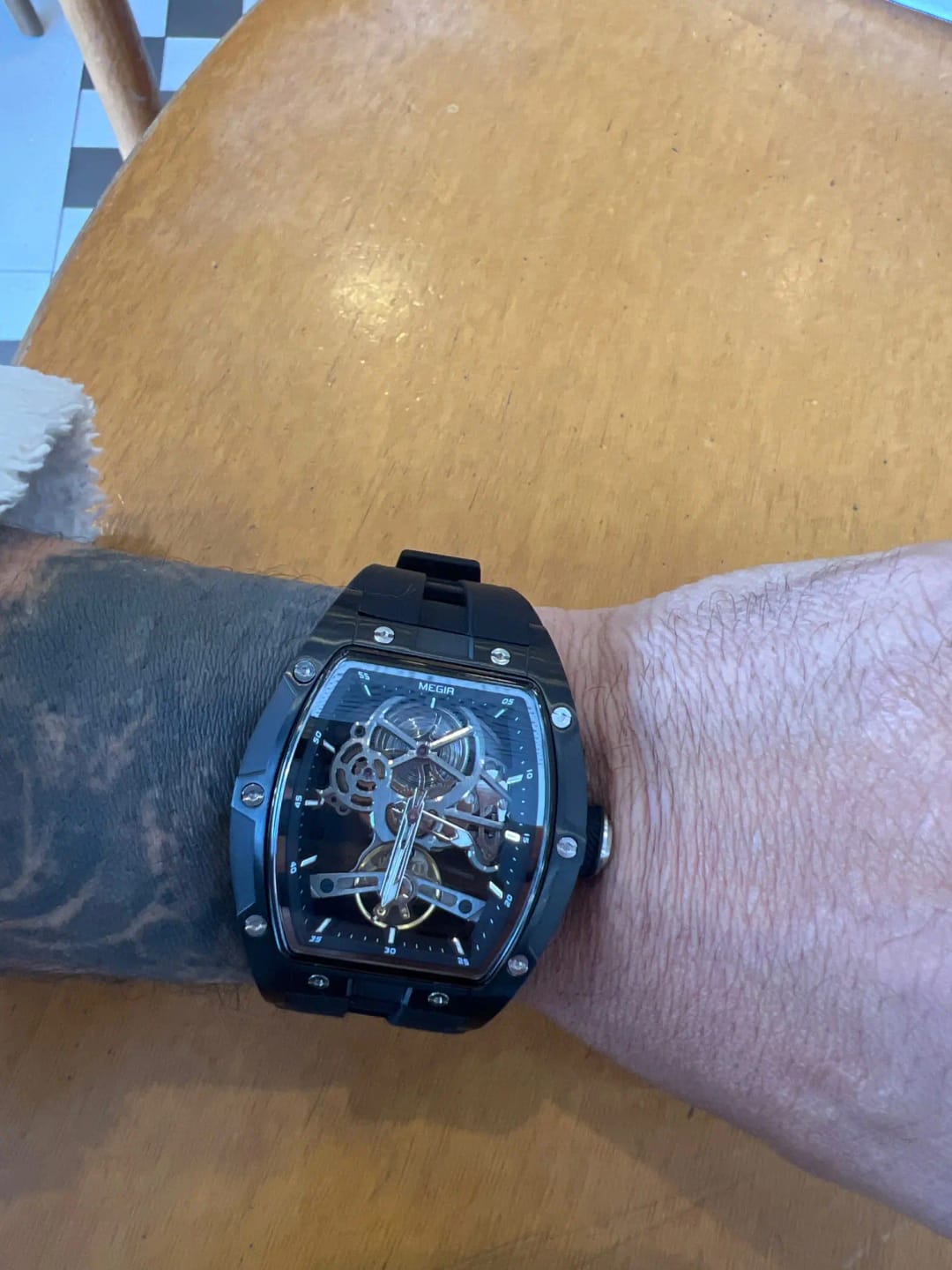 Customer photo review of Veyron Skeleton Automatic™