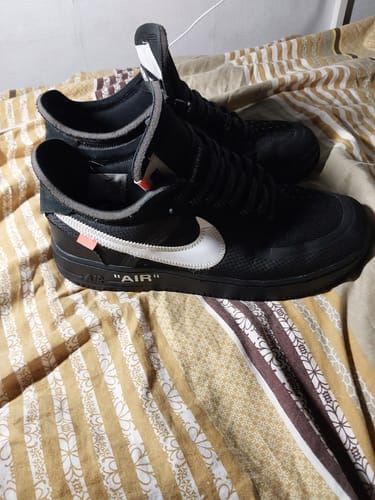 Customer photo review of Air Force 1 Low OFF White Black White